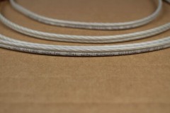Qed Silver Special 25th anniversary edition Speaker Cable ( 4pc-2ft. ) mad in UK