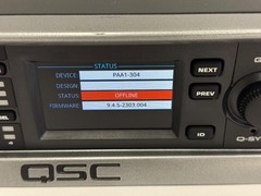 QSC CXD 4.3Q 4-Channel Network Processing Amplifier, Q-SYS DSP Amp.