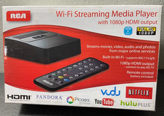 New RCA Wi-Fi Streaming Media Player / 1080p HDMI WiFi w/ Remote DSB772WE