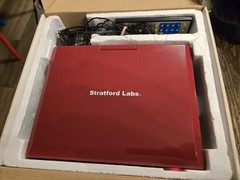 Stratford Labs SL-901 DVD Player.. Used Less Than 2 Hours. Swivel Screen. Video