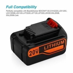 2 PACK For Black & Decker 20 V Lithium-ion 4.0Ah MAX Battery LBXR20 LB2X4020 US