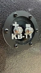 Round Subwoofer Speaker Box Terminal Cup Single Input KB-T1