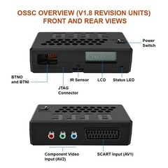 OSSC V1.8 Video Converter HDMI-compatible Output Support Retro Game Console ot25