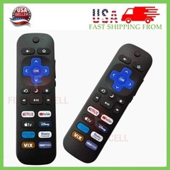 New Replacement Remote RC280-01 For TCL ROKU TV Vudu 32FS3700 40FS3750 8 Keys