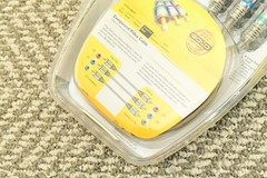 Philips Component Video Cable 6 Foot 24K Gold Plated Connectors M62795 NIP