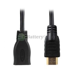 3FT Premium 1.4 Gold 24K HDMI Extension Cable For 1080p HD 4K 3D PS3 XBOX TV