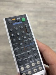 Rare Sony OEM RM-DX700 Silver Remote – Used, Pro-Cleaned & Tested Remote