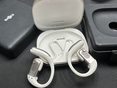 Shokz – OpenFit Pro (T010) -True Wireless Active Noise Reduction Earbuds – BEIGE