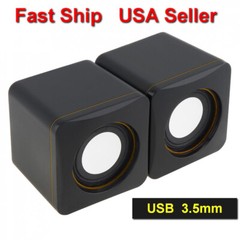 101Z Portable Speakers USB 2.0 | 3.5mm Stereo Jack for PC Laptop Smartphone …