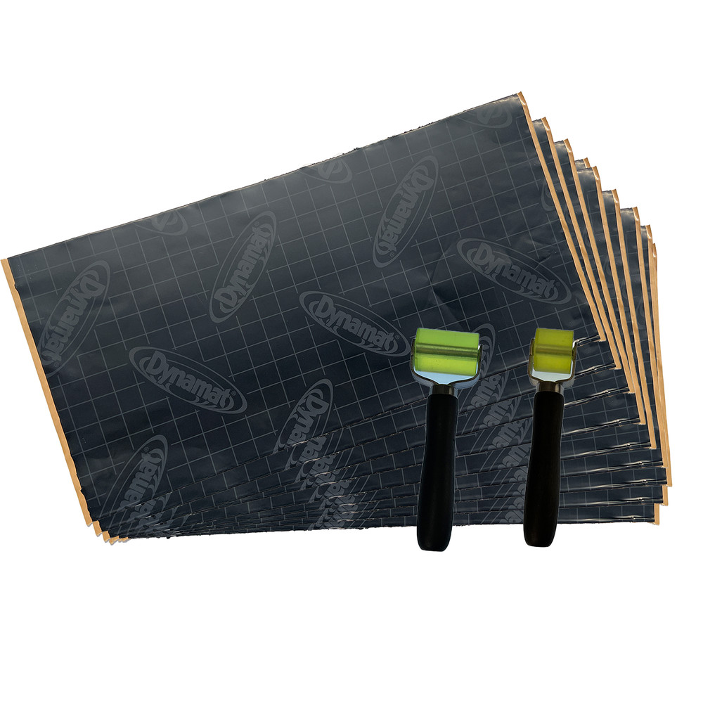 Dynamat Xtreme Extreme Sound Deadener 9ea (9 sheets) 24″x12″ 18 FT & Pro Rol…
