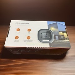 New Alarm.com ADC-V730 4MP Outdoor WIFI Spotlight Security Camera – White