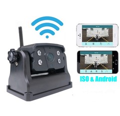 WiFi Wireless Backup Camera Magnetic Portable Rechargeable For Truck Trailer RV