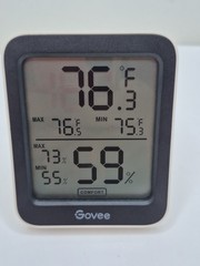 Govee H5075 Smart Thermo-Hygrometer White Black Digital Temperature Humidity