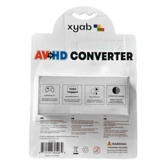 AV to HDMI Converter Adapter 1080P RCA to HDMI Cable for TV Monitor Retro Gaming