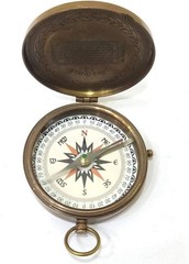 American Compass Antique Vintage Brass Compass Rustic Vintage Home Decor Gifts