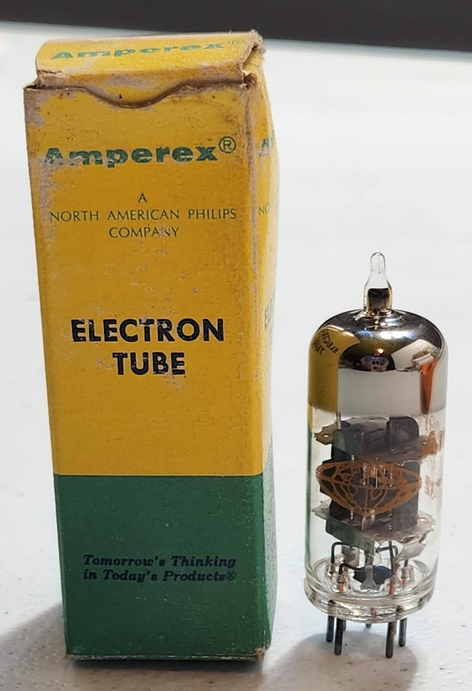 Vintage Amperex Electron Tube 6CB6A