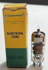 Vintage Amperex Electron Tube 6CB6A