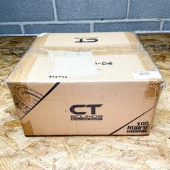Used CT Sounds HYDRO-10-D4 500W RMS 10″ Shallow Mount Subwoofer – Dual 4 Ohm