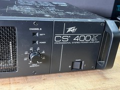 Peavy Cs 400 x 300w x 2 Professional stereo power amplifier Very nice