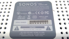 Sonos Connect:Amp Digital Music Streamer Gen 1 S1 App Only Tested Free Shipping