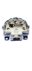 RDCARSHOW 1 IN 5 WAYS OUT WAY POWER DISTRIBUTION BLOCK 0/2/4/8 GAUGE CAR AUDIO