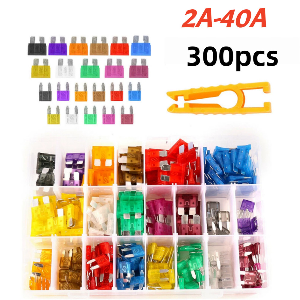 300/600X Car Blade Fuse Assortment Assorted Kit Blade Set Auto Truck Automotive