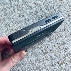 SONY WM-EX555 Walkman Cassette Player, Awesome Gun Gray ! Working !