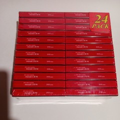 24 Pack Maxell Normal Bias 90 Minute Audio Cassettes Brand New Sealed