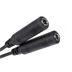 Arrowmax GA Dual Plug Headset Extension Cable for General Aviation Headsets