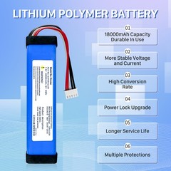 18000MAH Battery for JBL Xtreme Extreme Portable Speaker GSP0931134