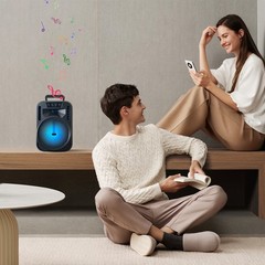 4000W Portable Bluetooth Party Speaker Subwoofer Heavy Bass Stereo Sound System
