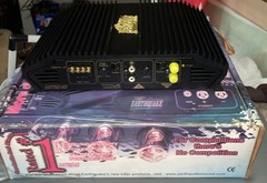 (NIB) Vintage 1990s Earthquake Power 250 Amplifier – Stunning Black /Gold Finish