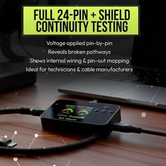 BLE caberQU V4.6 USB-C Cable Tester USB4 40Gbps 240W eMarker Bluetooth