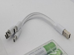 12 PACK! USB AA Li-ion Rechargeable Batteries 1.5V 2600mWh Type C Cable Battery