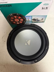 Kicker 45KM104 10-inch (25cm) Weather-Proof Subwoofer for Enclosures, 4-Ohm