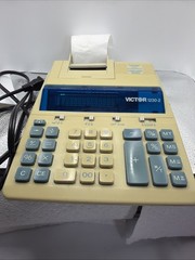 Vintage Tech – Victor 1230-2 Calculator Printer For Desktop Tested & Works