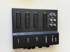 Hama AV Selector 100S 3×1 RGB Scart Switch Box Retro Gaming