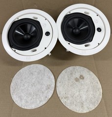 X2 Martin Audio C6.8T Passive Ceiling Mount Speaker 6” 2-Way 300W White Round