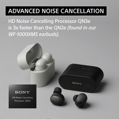 Sony WF-1000XM6 Best Truly Wireless Noise Cancelling Earbuds – Black