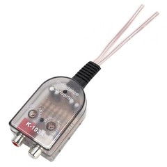 Car Audio High to Low Impedance Converter 12V for Car Stereo Speaker System