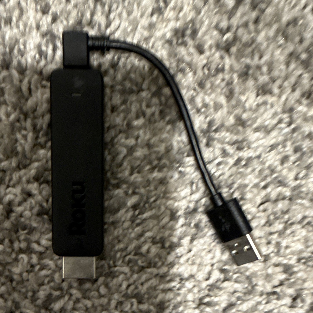 Roku Streaming Stick HDMI Wi-Fi Media Streaming Dongle, Black