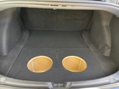 ZEnclosures 2-10″ Subwoofer Sub Box for the TESLA MODEL 3 with LOGO