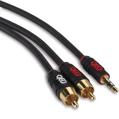 QED Profile J2P 3.5mm-RCA Cable