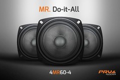 2x PRV Audio 4MR60-4 Midrange Loudspeakers Car Audio Speakers 4″ 4 Ohm 120Watts