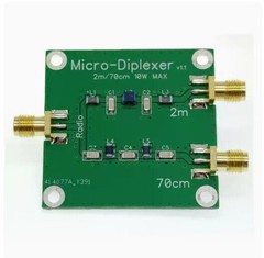 1PC Band 2m 70cm Duplex Filter 10W V/U Micro-Diplexer