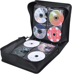 520 Pcs Disc CD Storage Case DVD Organizer Holder Bag Wallet Album Media Video