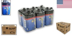 6-Pack Heavy Duty 6-Volt Lantern Batteries – Long-Lasting and Reliable Power