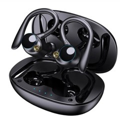 Ear Hook Headphones True Wireless Earbuds Bluetooth 5.3 Waterproof Earphones US