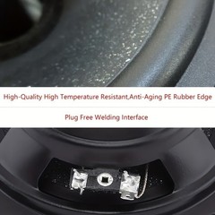 1 Pair 5″/6″ 4-Way 600W Car Coaxial Speakers – Ideal for Car/Truck Doors