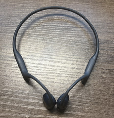 Shokz OpenRun Pro Premium Bone Conduction Open-Ear Sport Headphones S810-ST-BK-U